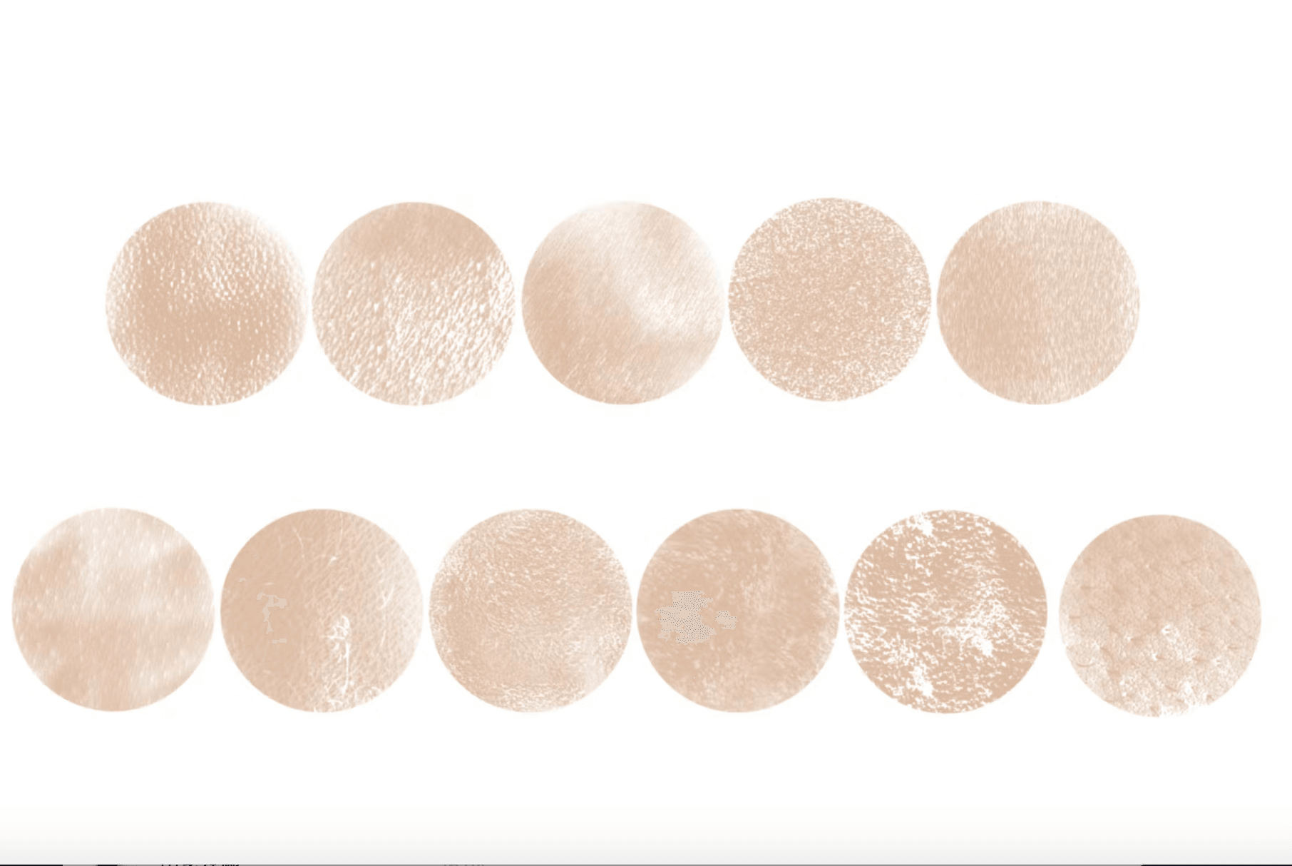 608 10 Skin Brushes Procreate - whaledesign