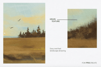 610 Procreate Gouache Brush set - whaledesign