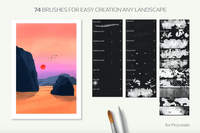 611 Procreate Foliage brushes - whaledesign