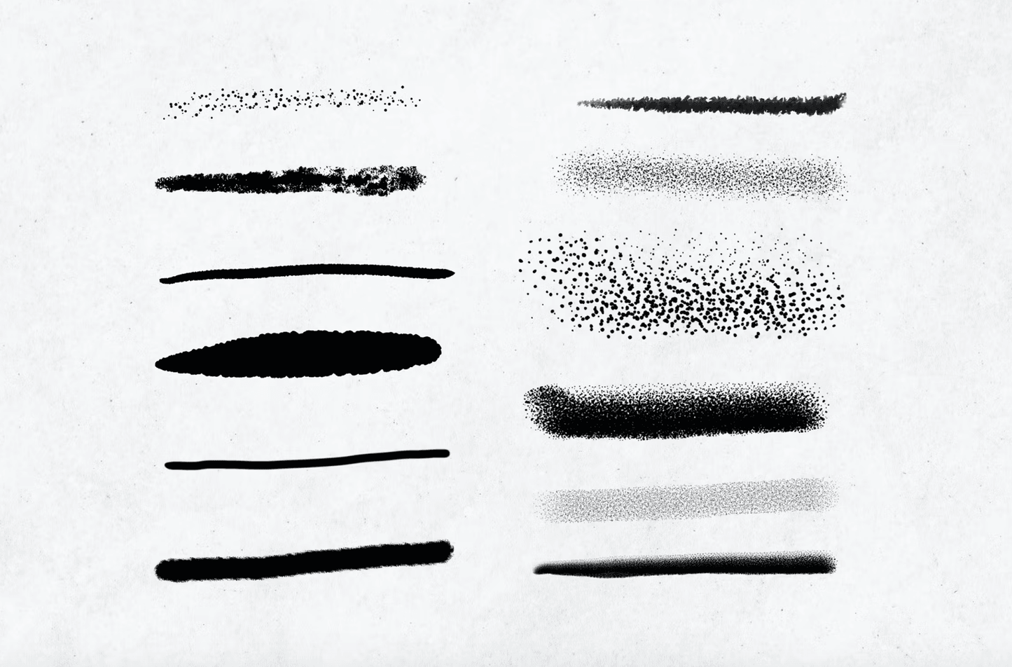 620 12 Tattoo Art Brushes - Procreate - whaledesign