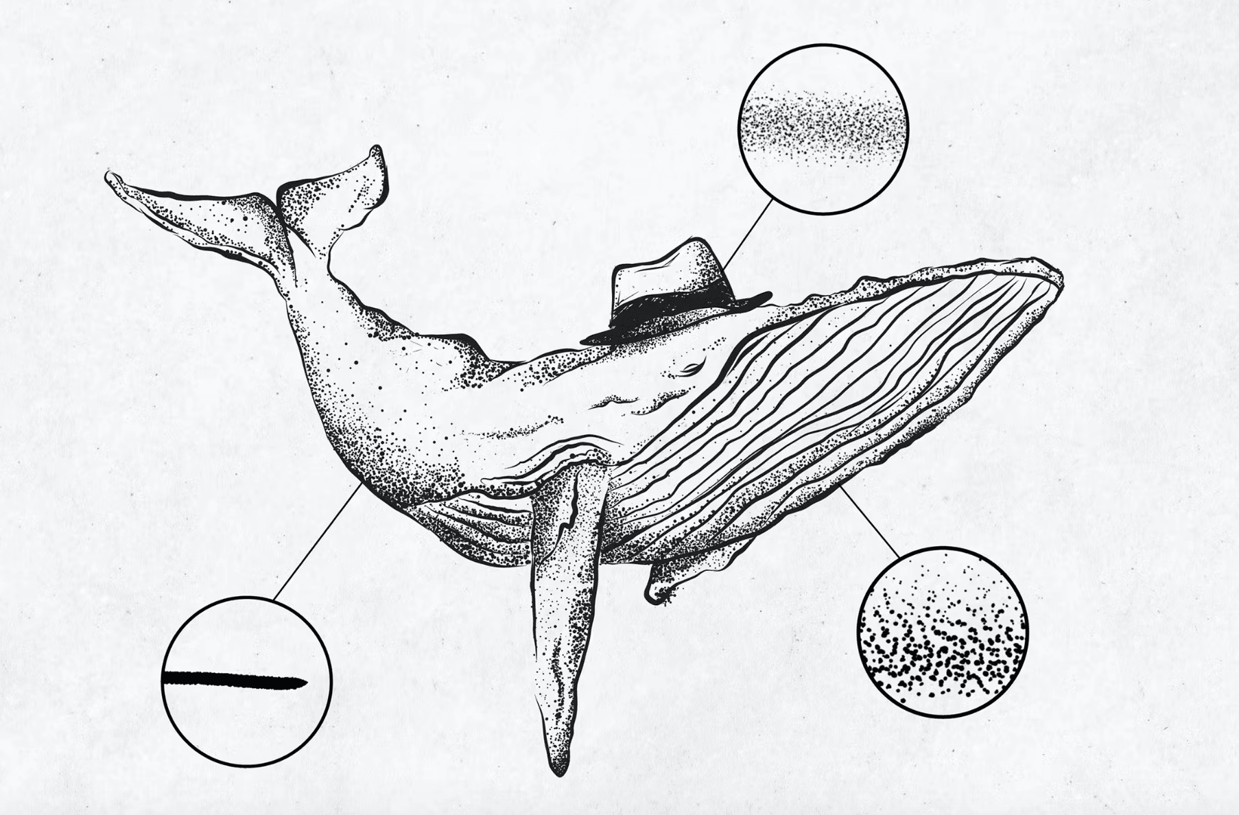 620 12 Tattoo Art Brushes - Procreate - whaledesign