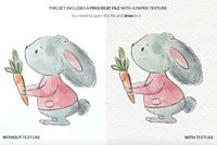 659 Watercolor&Pencil Procreate brushes - whaledesign