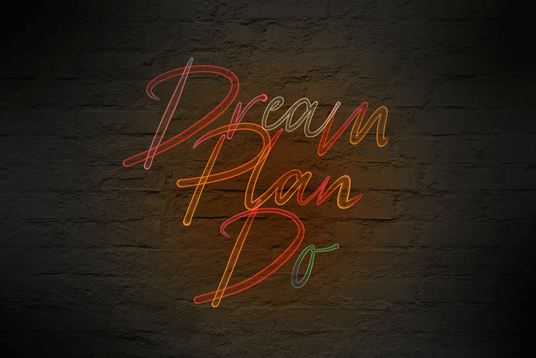 661 Neon brush set for Procreate - whaledesign
