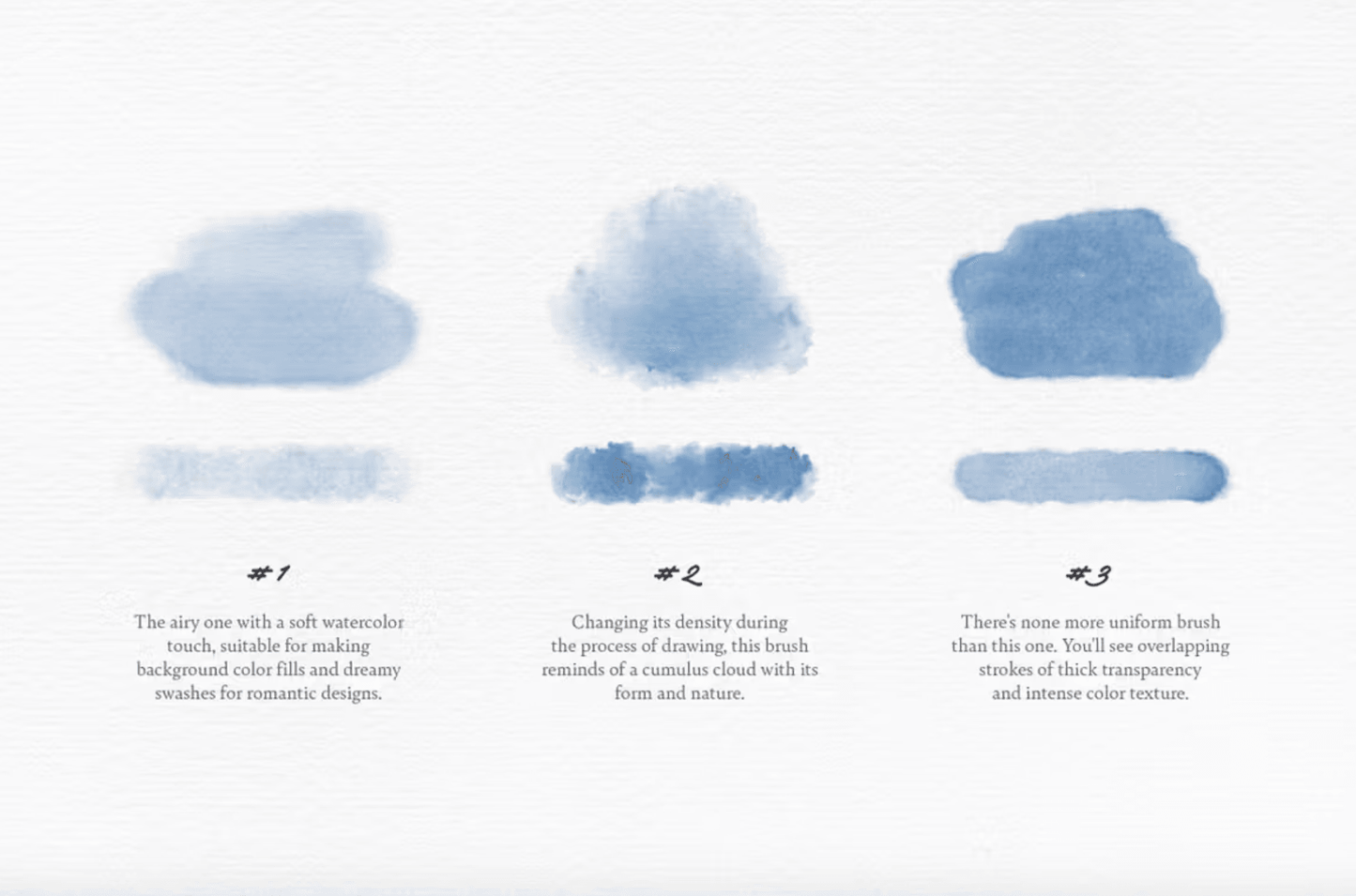 629 Elixir Watercolor Procreate Brushes - whaledesign