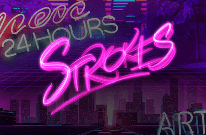 630 Retro wave Brush - whaledesign