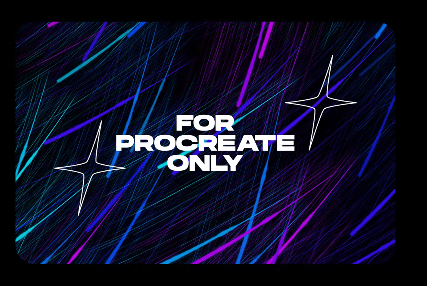 634 Procreate Cosmic Space Brushes - whaledesign