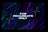 634 Procreate Cosmic Space Brushes - whaledesign