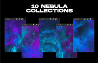 636 Procreate Nebula Space Brushes - whaledesign