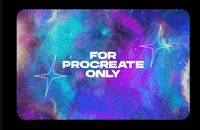 636 Procreate Nebula Space Brushes - whaledesign