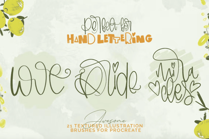 639 Illustration Brushes: Procreate Brushes - whaledesign