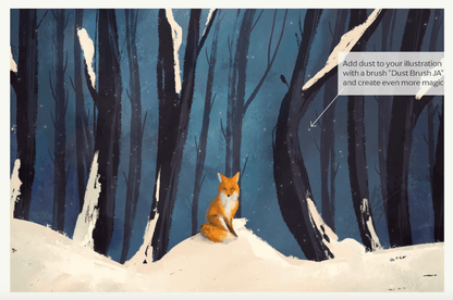 640 Procreate Dry Media Brushes - whaledesign