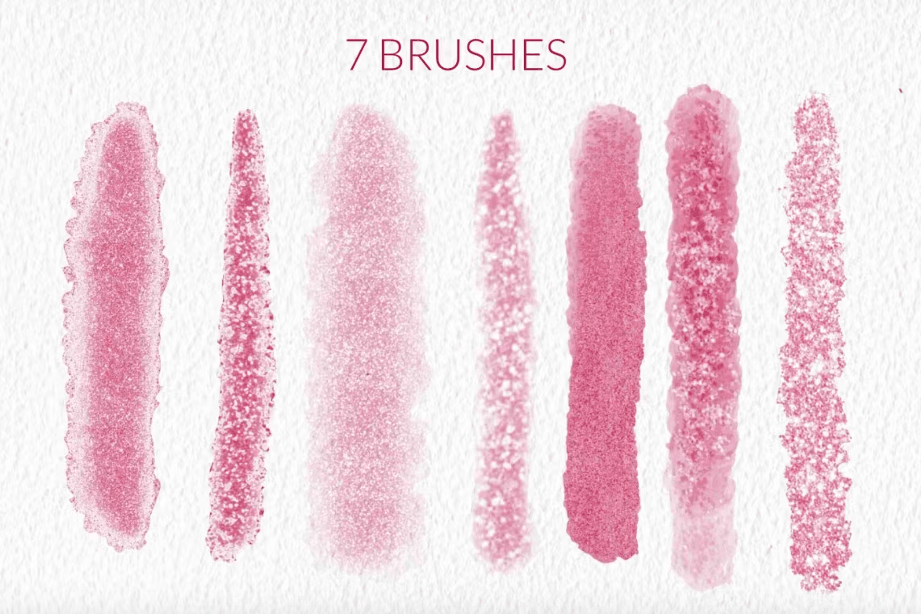 646 Shimmer glitter watercolor Procreate - whaledesign