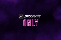 649 Procreate Glow Brushes - whaledesign