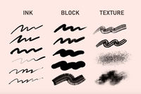 652 InkDraw - Procrate Brushes - whaledesign