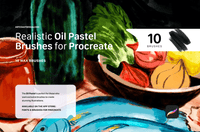 677 Oil Brushes Procreate - whaledesign