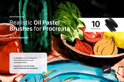 677 Oil Brushes Procreate - whaledesign