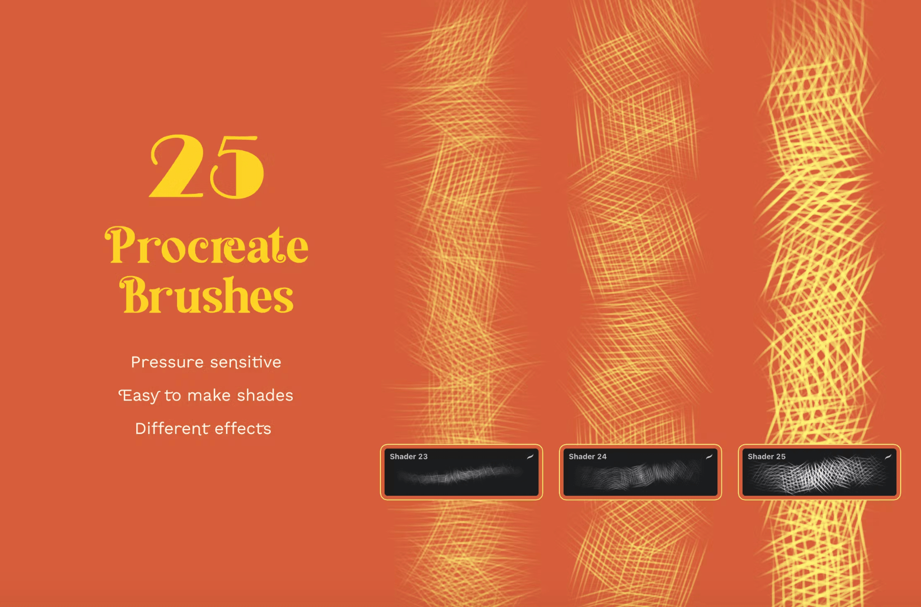 679 Shading Procreate Brushes - whaledesign