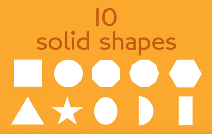 704 Procreate Stamp Brushes - Basic Shapes - whaledesign