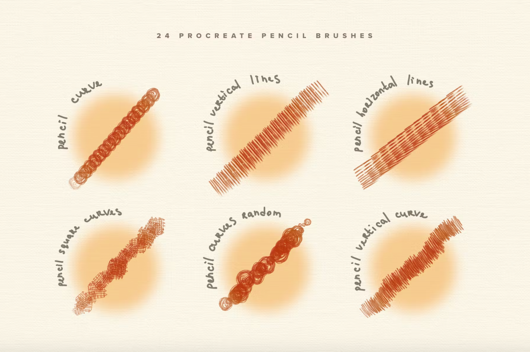 690 Procreate Pencil Brushes - whaledesign