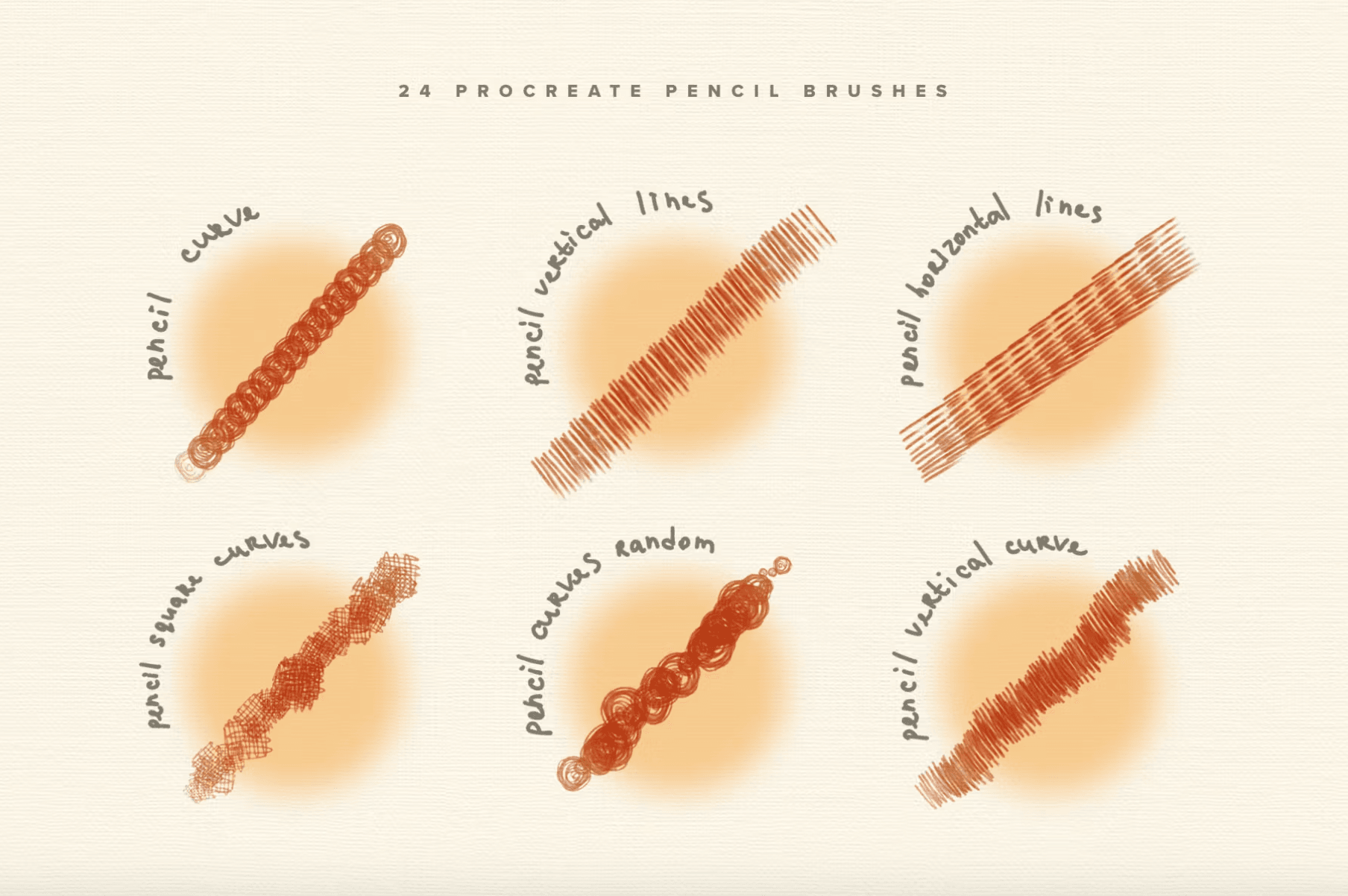 690 Procreate Pencil Brushes - whaledesign