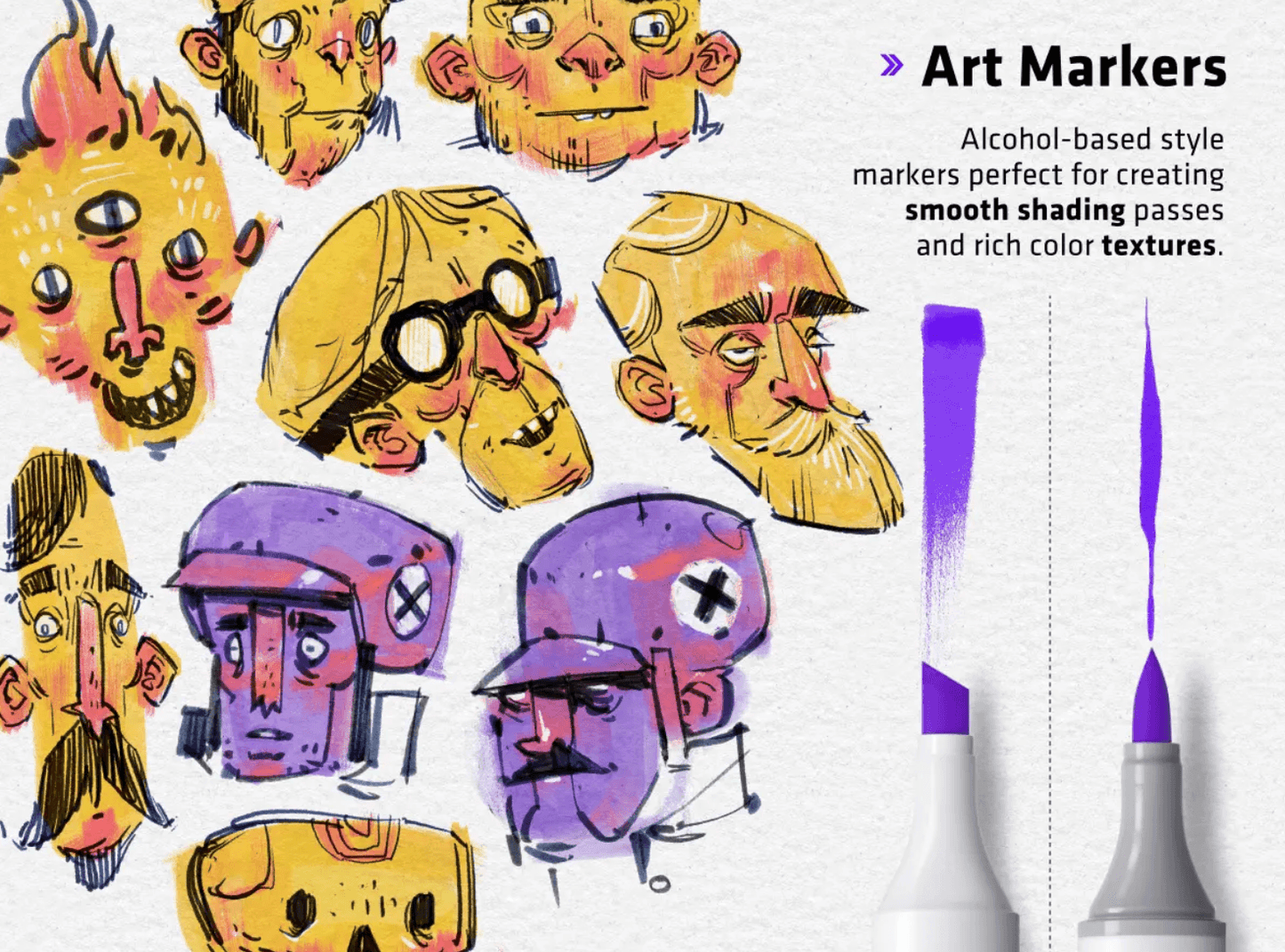712 Procreate Sketch Tool Pack - whaledesign