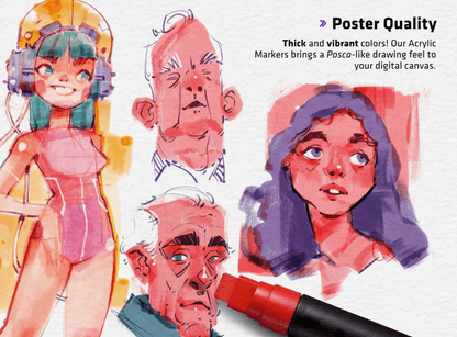 712 Procreate Sketch Tool Pack - whaledesign