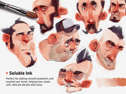 712 Procreate Sketch Tool Pack - whaledesign