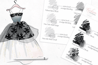 715 Fashion Design Brush for Procreate - whaledesign
