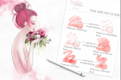 715 Fashion Design Brush for Procreate - whaledesign