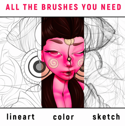 748 ergojosh Member Brush Set - whaledesign