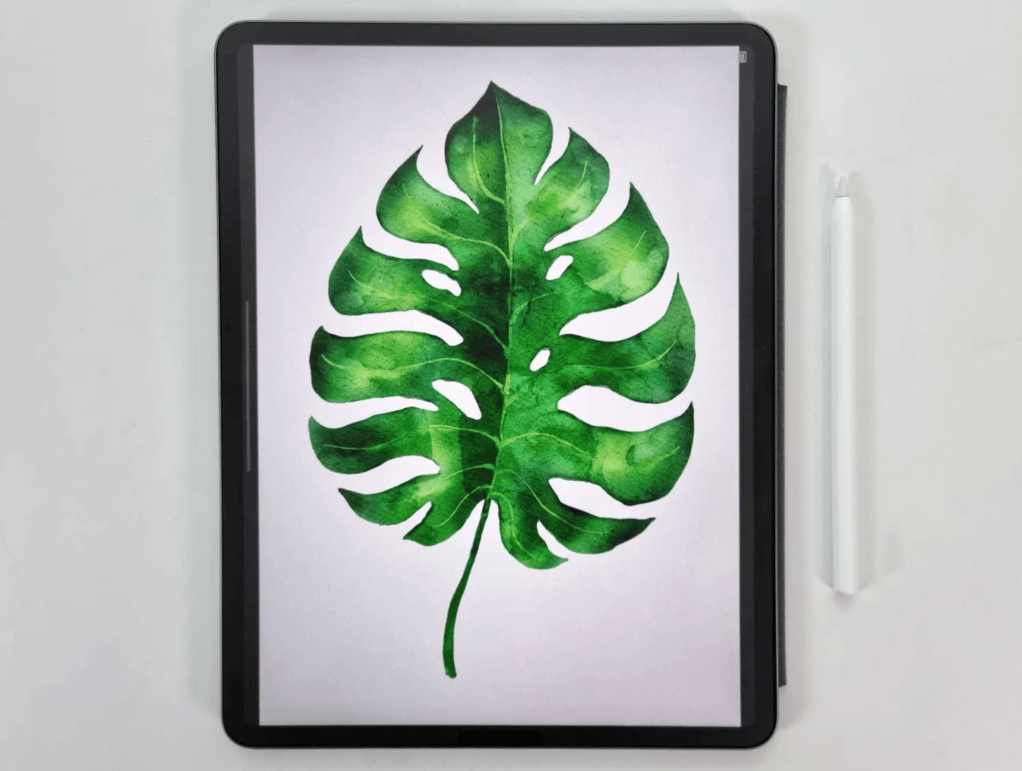 756 Procreate 20 Realistic Watercolor Brushes + 3 Textured Paper Set - whaledesign