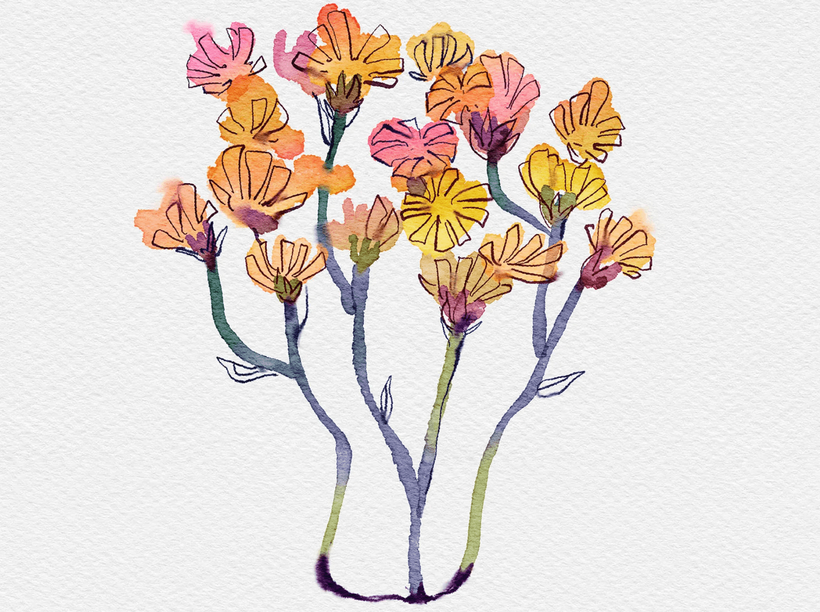 756 Procreate 20 Realistic Watercolor Brushes + 3 Textured Paper Set - whaledesign