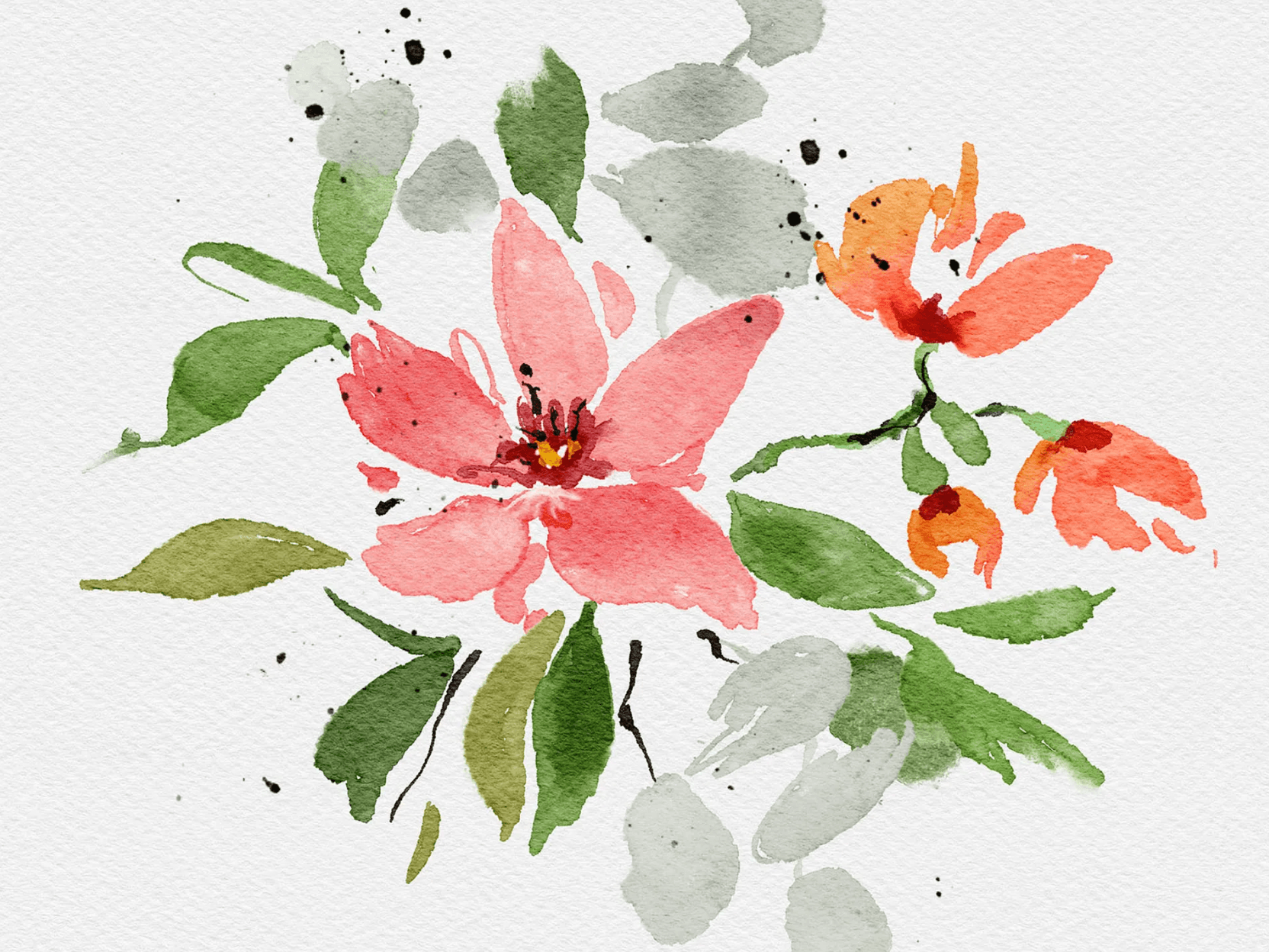 756 Procreate 20 Realistic Watercolor Brushes + 3 Textured Paper Set - whaledesign