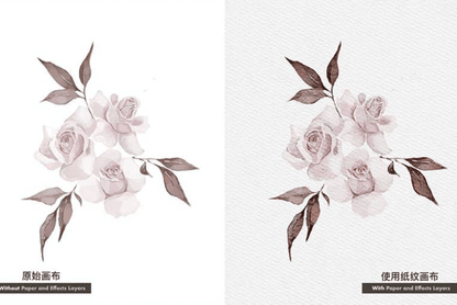 759 The Brush Closest to Real Watercolor Effect on the Entire Network - whaledesign