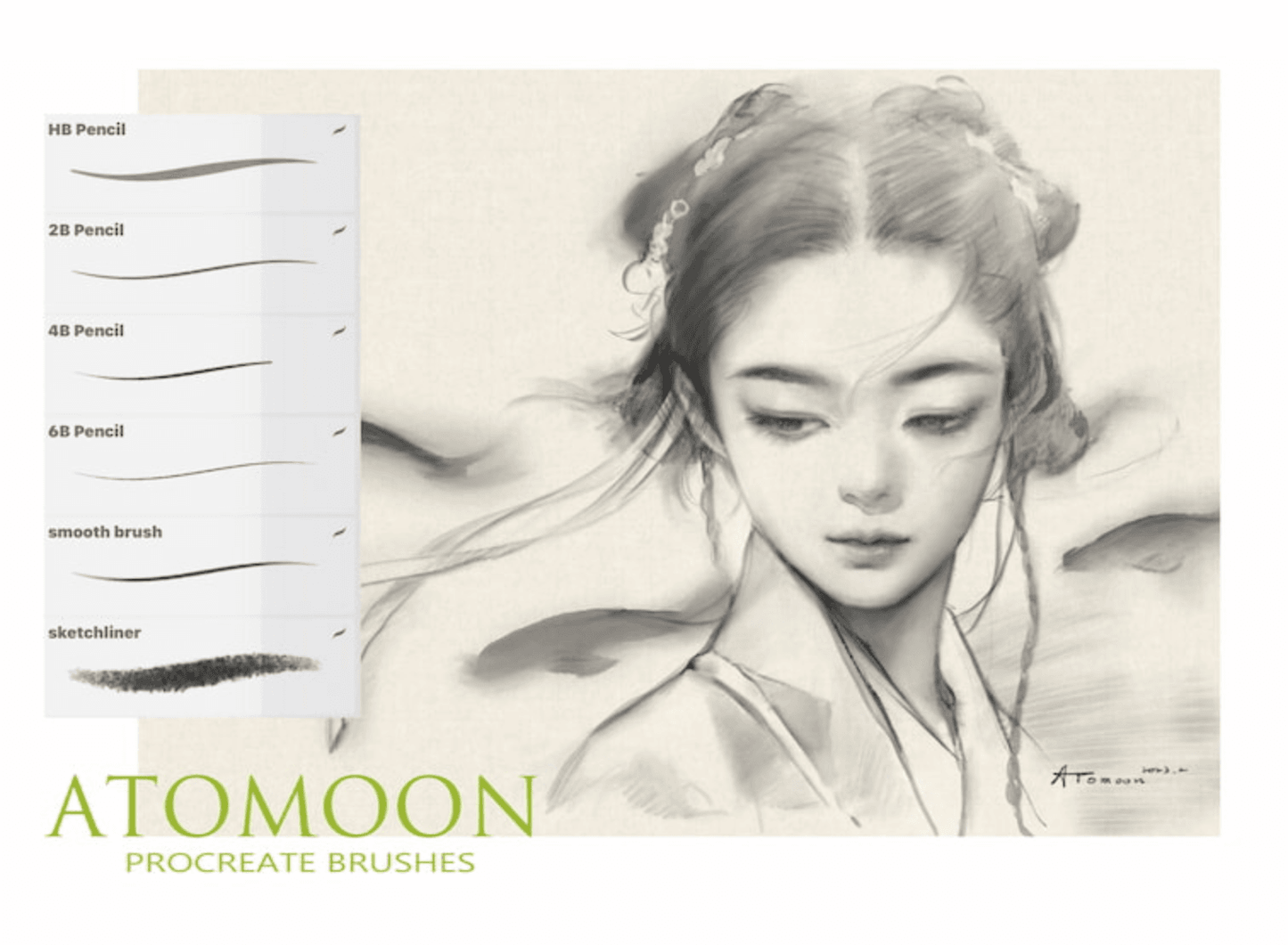 763 ATOMOON Brush - whaledesign