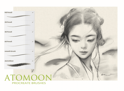 763 ATOMOON Brush - whaledesign