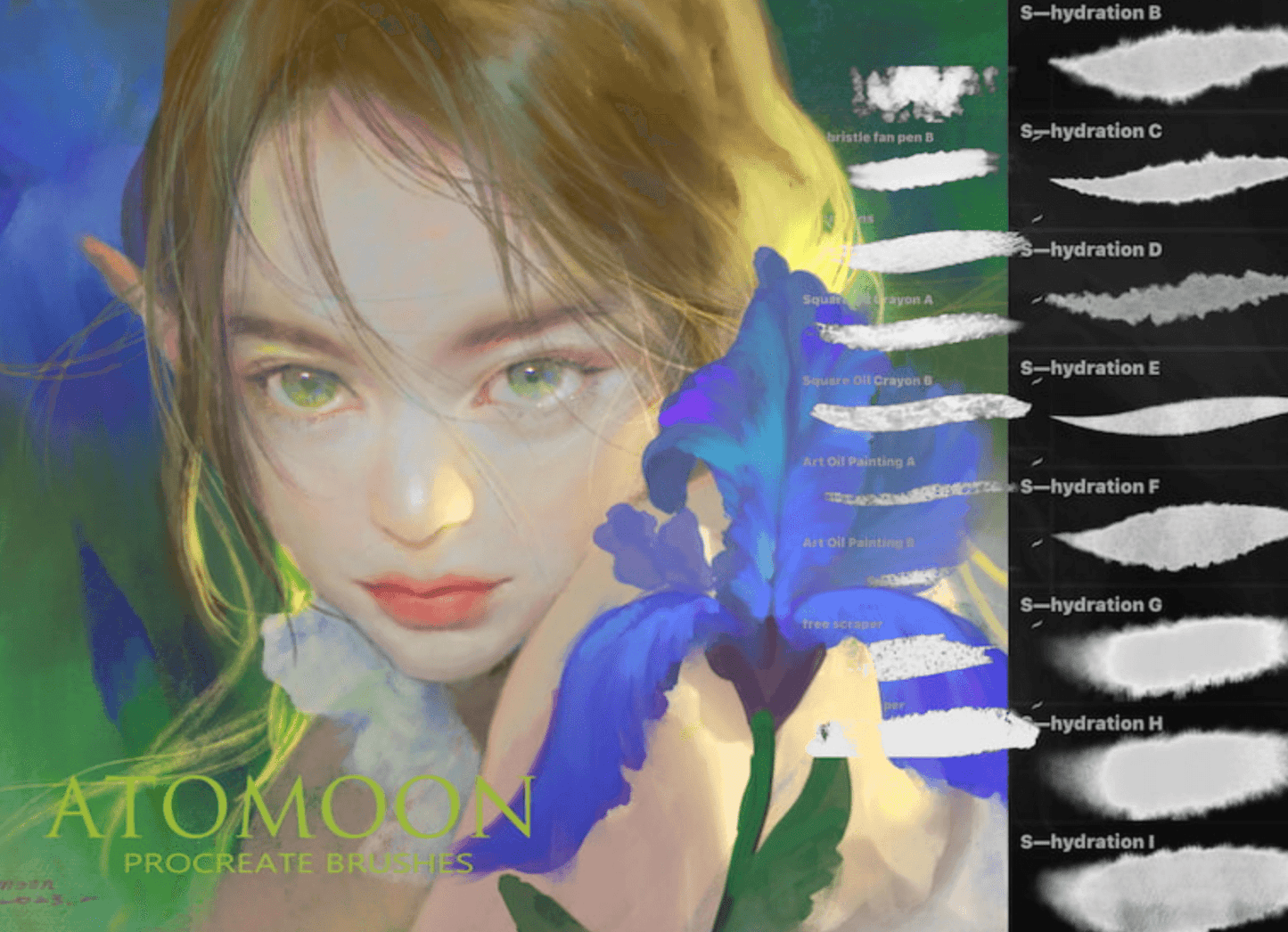763 ATOMOON Brush - whaledesign