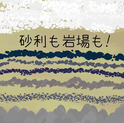 769 Procreate Stone and Gravel Brush - whaledesign