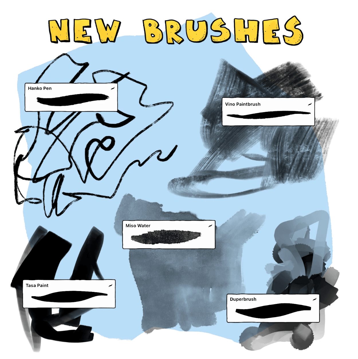 776 Latest Tuhis Brush Set - whaledesign