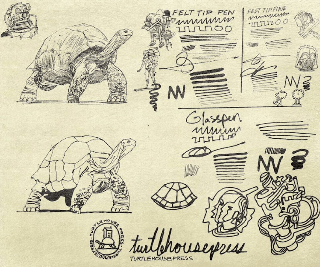 777 Procreate Zine Brush Pack - whaledesign