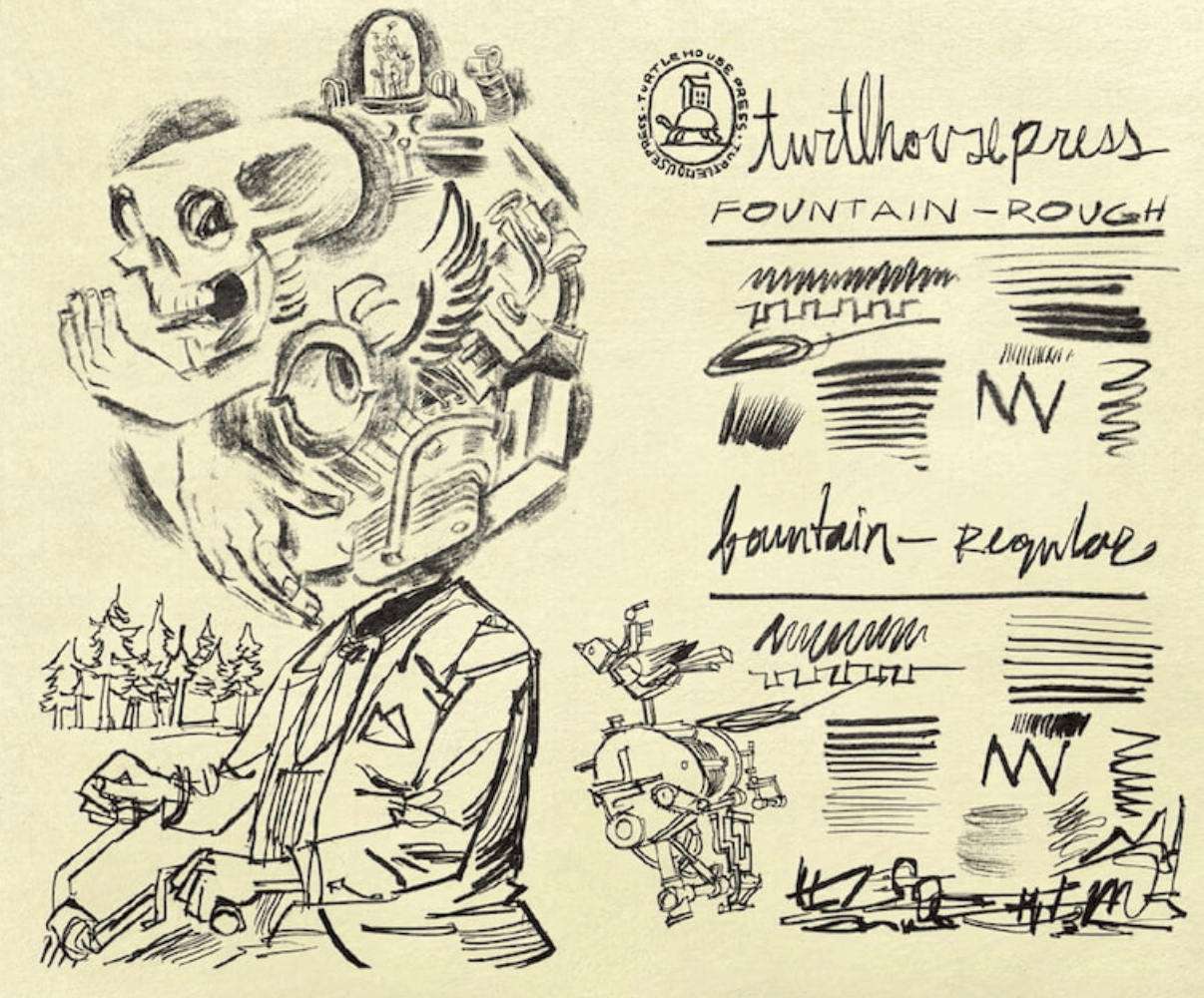 777 Procreate Zine Brush Pack - whaledesign