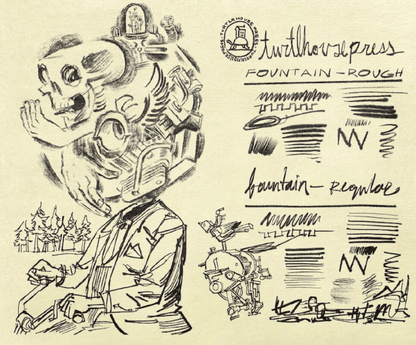 777 Procreate Zine Brush Pack - whaledesign