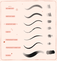 780 Magdalina Dianova Brush Pack - whaledesign