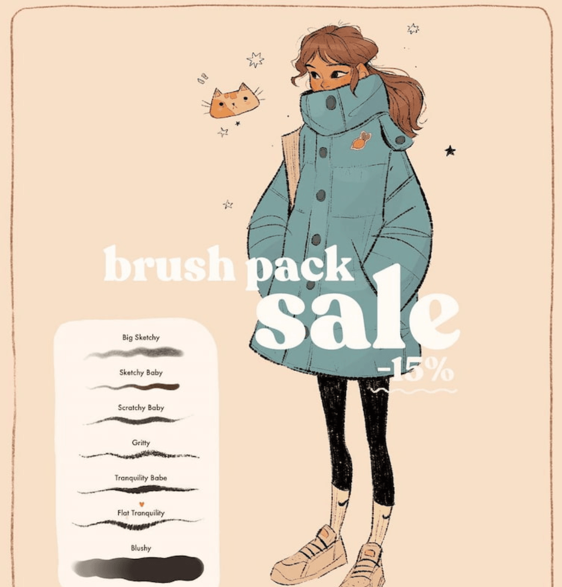 780 Magdalina Dianova Brush Pack - whaledesign