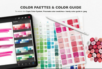 782 Procreate Alcohol-Based Marker and Textured Paper - whaledesign