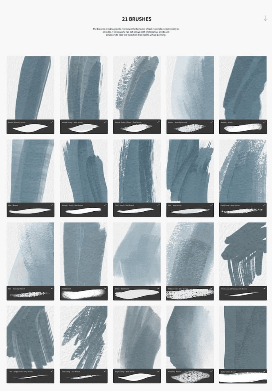 785 Professional Watercolor Brush - whaledesign