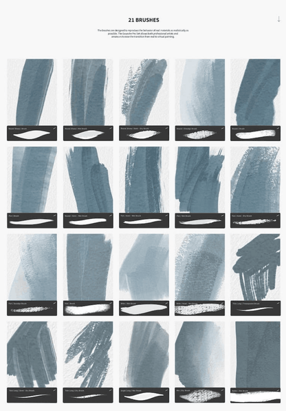 785 Professional Watercolor Brush - whaledesign