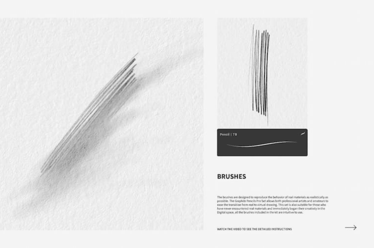 786 Graphite Pencil Brush - whaledesign