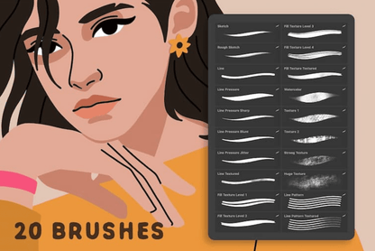 792 Brush - Procreate Brushes - whaledesign