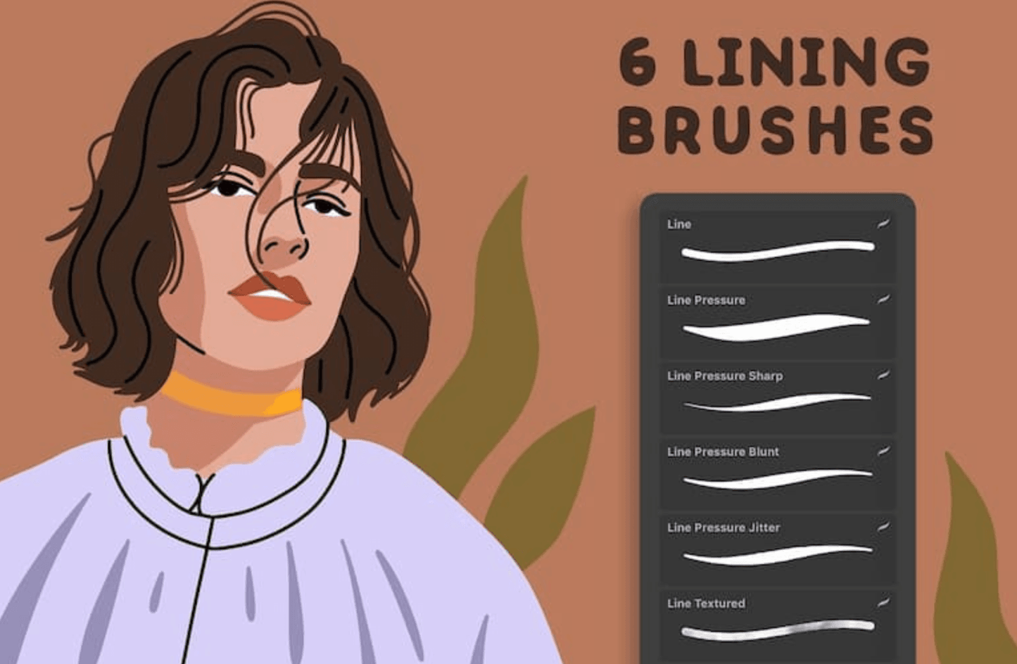 792 Brush - Procreate Brushes - whaledesign